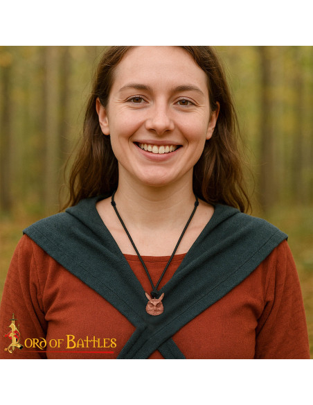 Pendente medieval modello Gufo in...