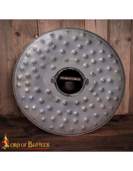 Scudo medievale rotondo rustico...