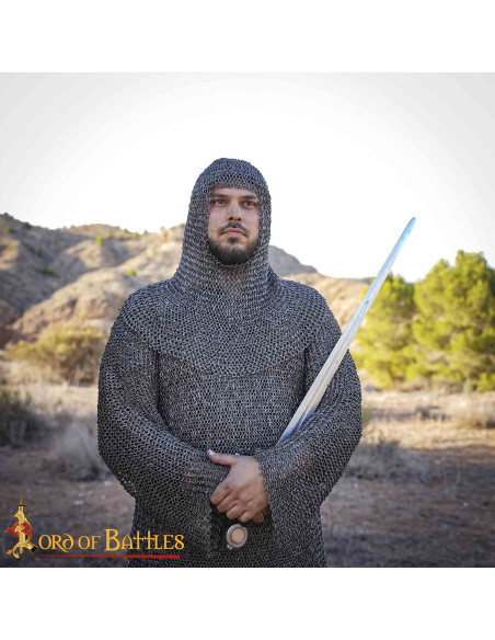 Boia cotta di maglia in acciaio dolce...