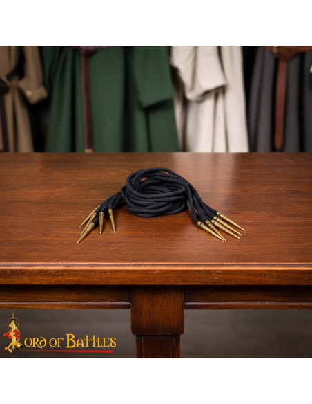 Set di 5 cordoni medievali in cotone,...