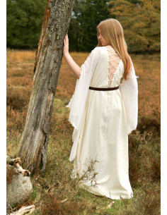 Abito medieval Ingrid con lacci sulla schiena, colore... 2
