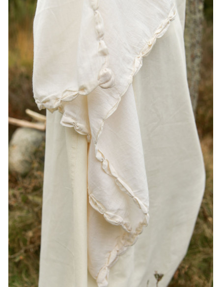 Abito medieval Ingrid con lacci sulla...