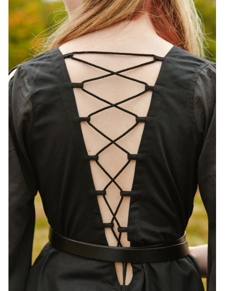 Abito medievale Ingrid con lacci...