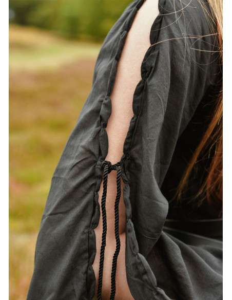Abito medievale Ingrid con lacci...