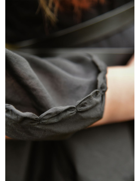 Abito medievale Ingrid con lacci...