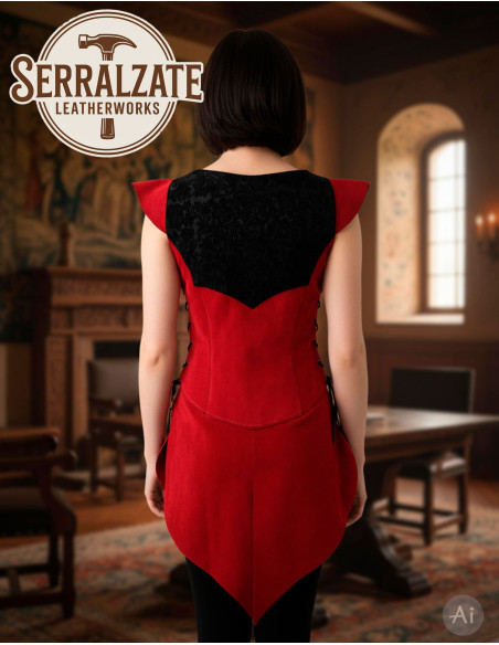 Abito guerriera medievale Ingrid in...