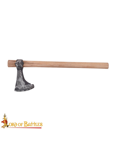 Ascia vichinga decorativa testa in...