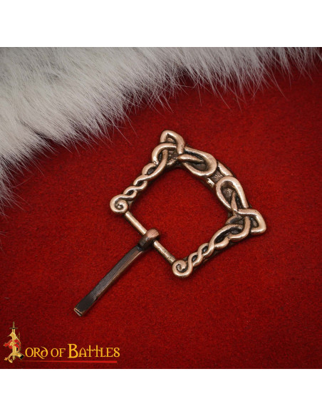 Fibbia classica in bronzo invecchiato...