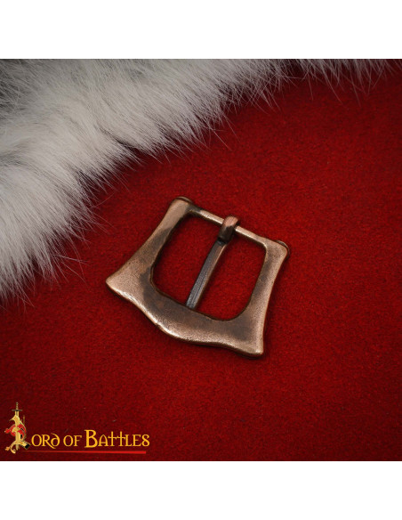 Fibbia classica in bronzo invecchiato...