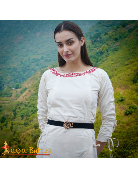 Fibbia celtica per cintura in bronzo...