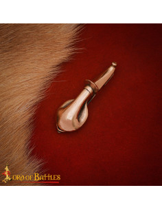 Fibula romana del IV siglo in bronzo invecchiato 2