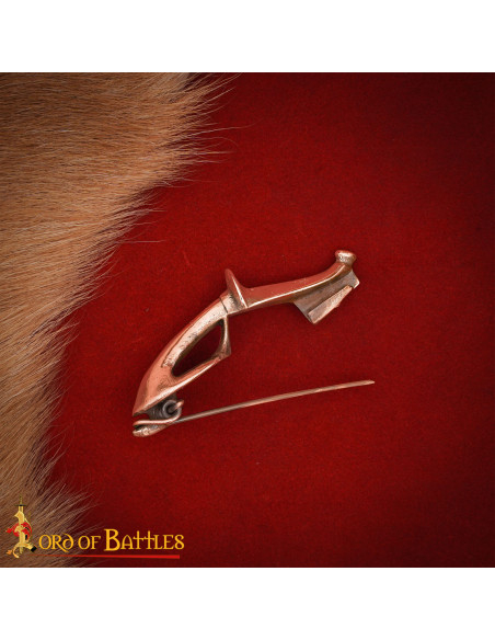 Fibula romana del IV siglo in bronzo...