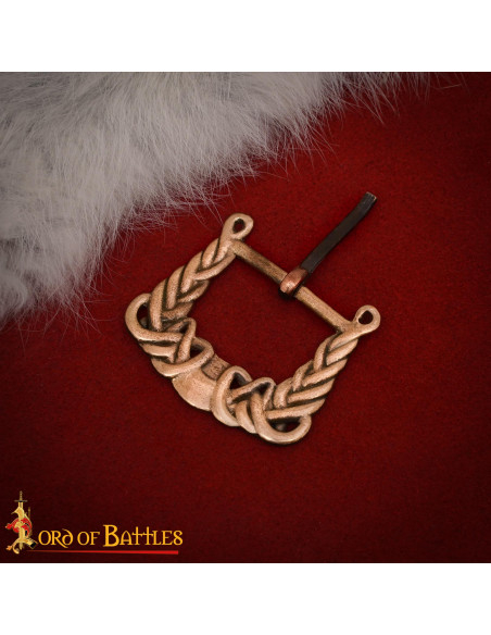 Fibbia vichinga IX-X secolo design a...