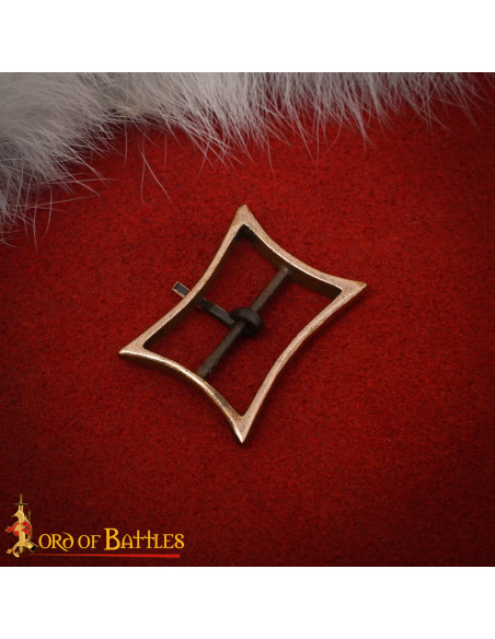 Fibbia medievale rettangolare Alta...