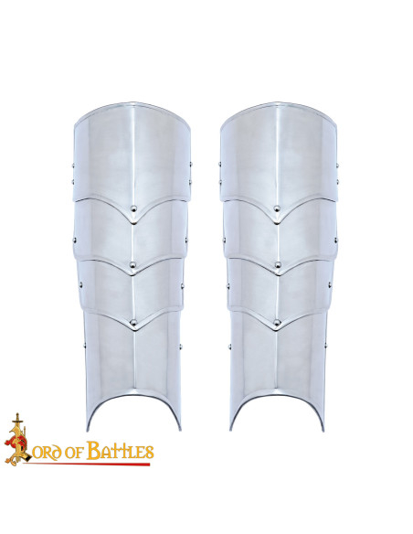 Gambali medievali per cavaliere in...