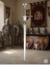 Spada Carlos V, acciaio inossidabile