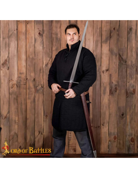 Spada Normanna Forgiata a Mano Pomolo...