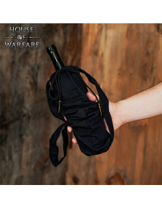 Porta bottiglie medievale con cintura da appendere 2