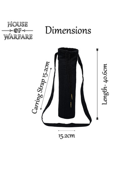 Porta bottiglie medievale con cintura...