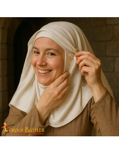 Set di 6 spilli medievali per abbigliamento in ottone 2