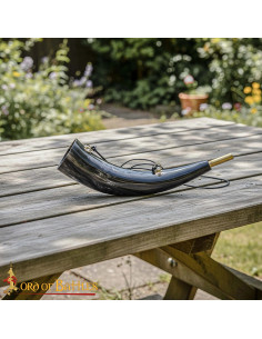 Corno di bue vichingo medievale modello Gjallarhorn