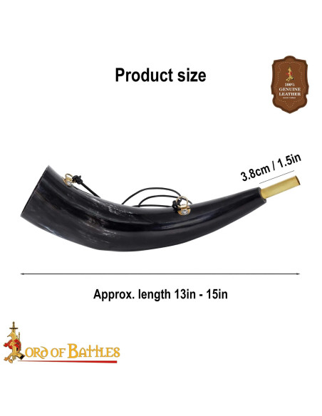 Corno di bue vichingo medievale...