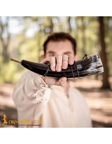 Corno di bue vichingo medievale...