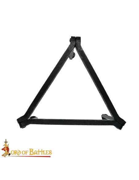 Tripode medievale per fuoco in ferro...