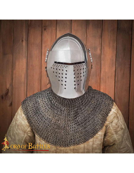 Gorgiera medievale in maglia...