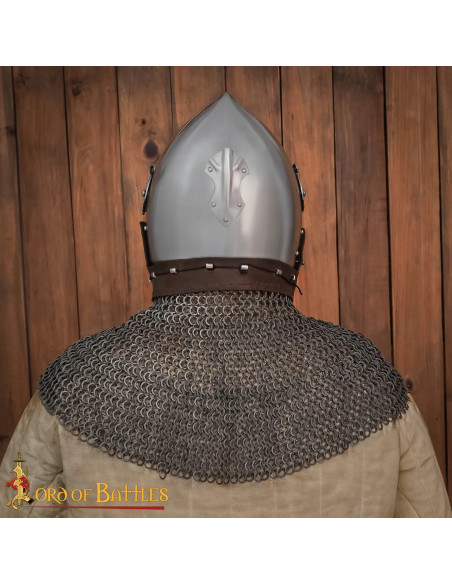 Gorgiera medievale in maglia...