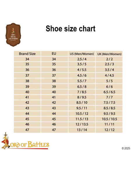 Stivaletti vichinghi modello Jorvik...