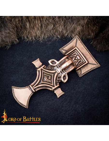 Fermaglio Longobardo in Bronzo del VI...