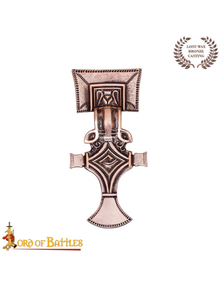 Fermaglio Longobardo in Bronzo del VI...