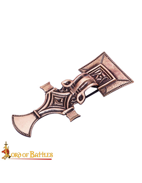 Fermaglio Longobardo in Bronzo del VI...