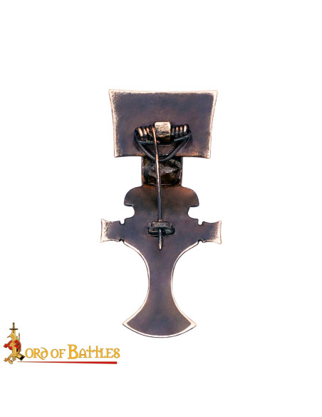 Fermaglio Longobardo in Bronzo del VI...