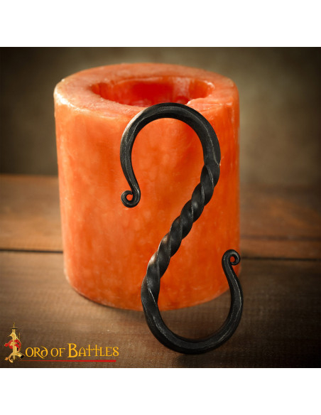 Gancio S medievale in ferro per...