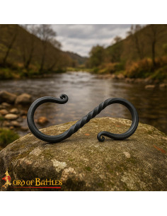 Set di 5 ganci S medievali in ferro per cucina rustica... 2