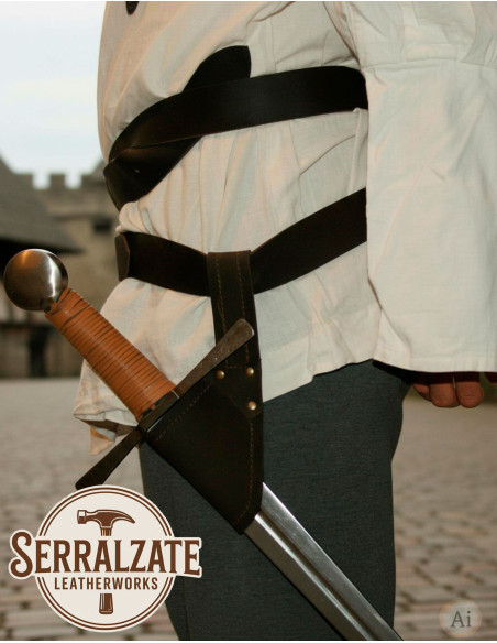 Cintura medievale doppia smontabile...