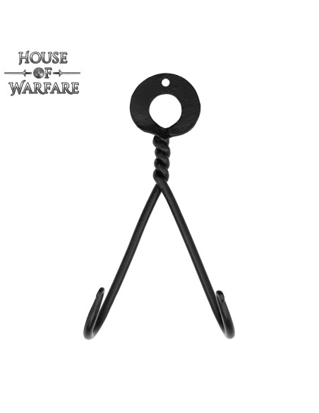 Supporto a muro per spade in ferro...