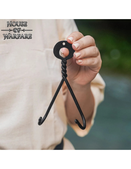 Supporto a muro per spade in ferro...