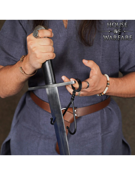 Supporto a muro per spade in ferro...