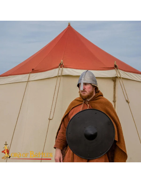 Scudo Vichingo forgiato a mano,...