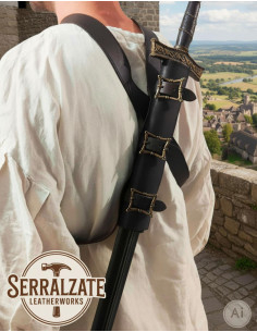 Tahalí con cintura per appendere la spada sulla schiena -... 2