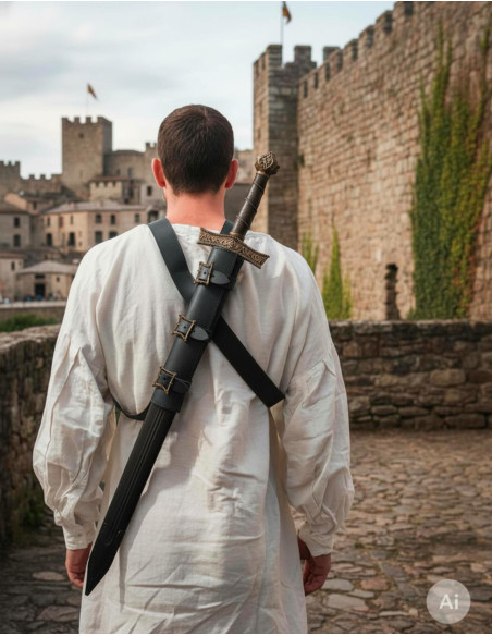 Tahalí con cintura per appendere la...