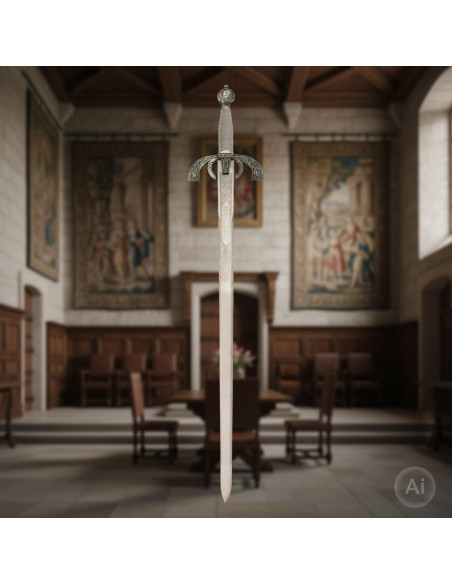 Spada Duque de Alba, finitura rustica