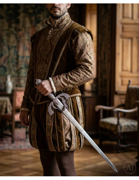 Spada Duque de Alba, finitura rustica