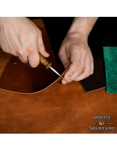 Punzone in acciaio per perforare e cucire cuoio 2