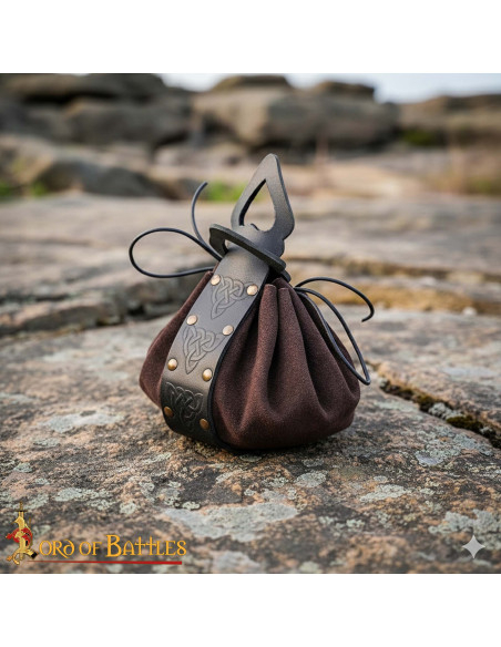 Borsa in Pelle Celtica con Nodini...