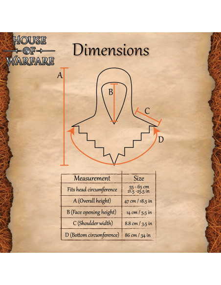 Cofano in rete in acciaio zincato V...