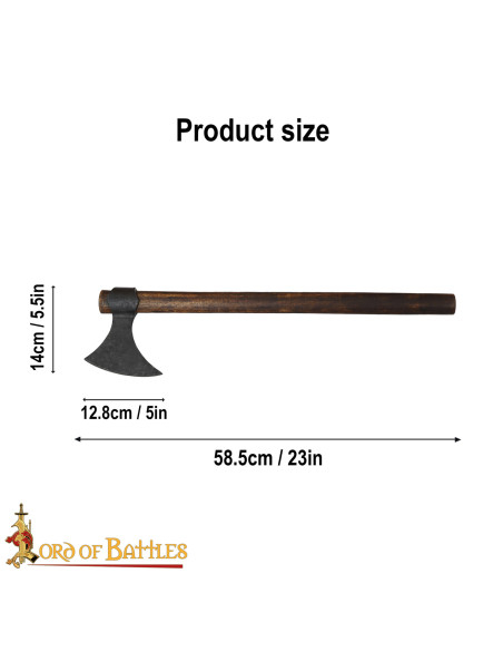 Ascia vichinga da combattimento in...